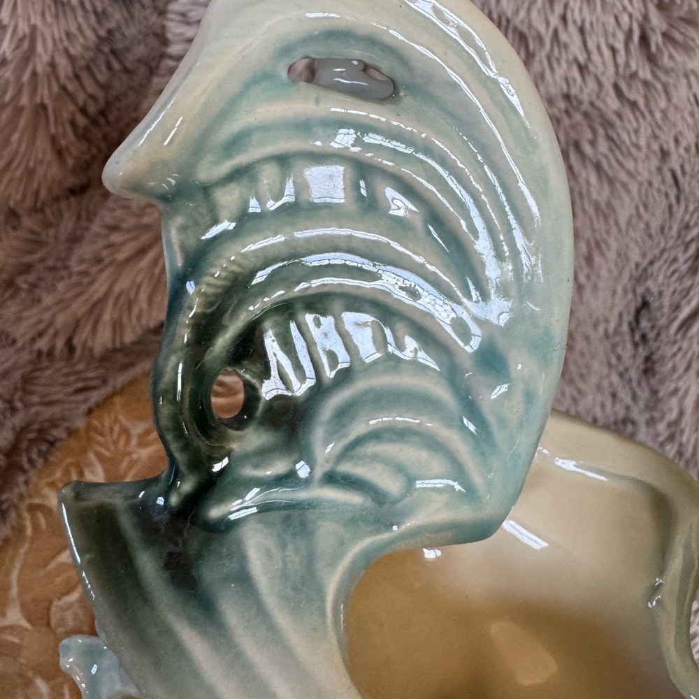 VINTAGE HULL POTTERY ROOSTER PLANTER 53 EUC - Picture 12 of 16